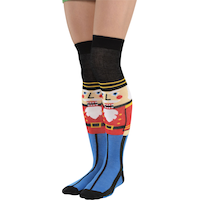 Chaussettes casse-noisette recouvrant les genoux pour adulte Front_Angled_Left