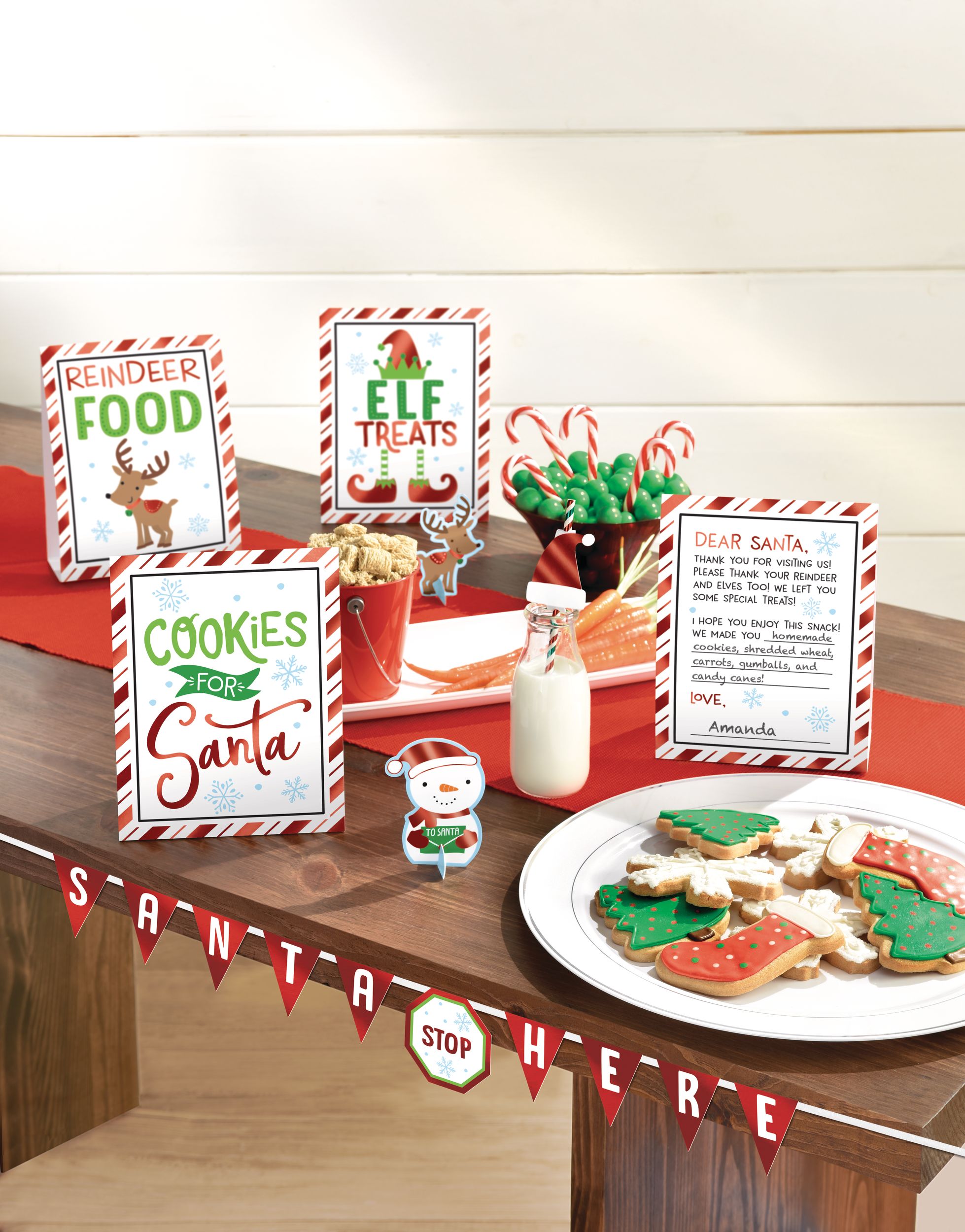 Cookies for Santa Decorating Kit, 8-pc Composite_or_Mixed