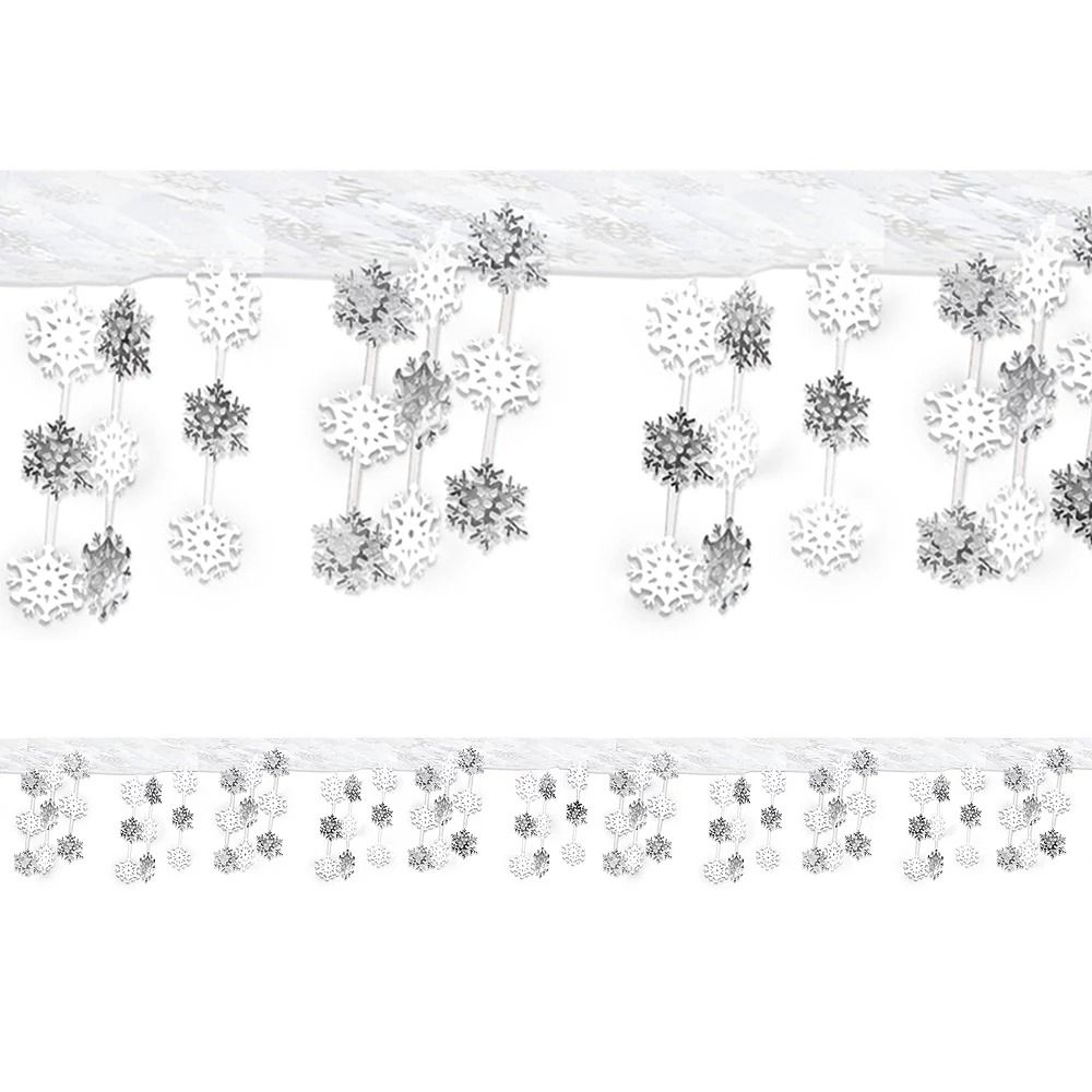 Glittered Snowflake Ornaments (Large) | Winter Wedding Decor