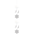 Snowflake Swirl Decorations 12ct