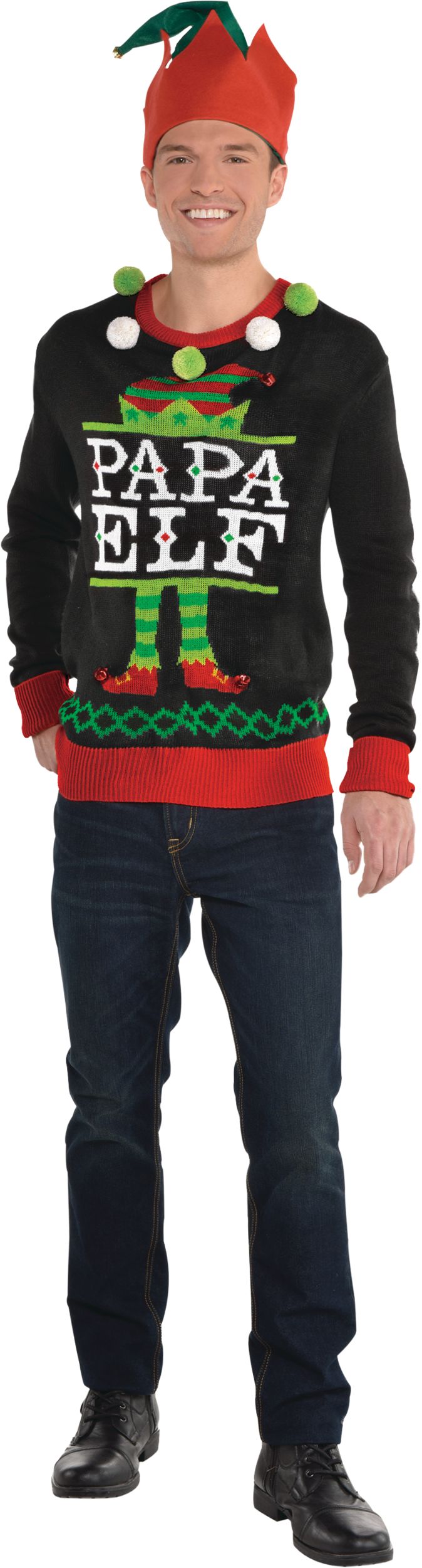 PAPA ELF FMLY UGLY A