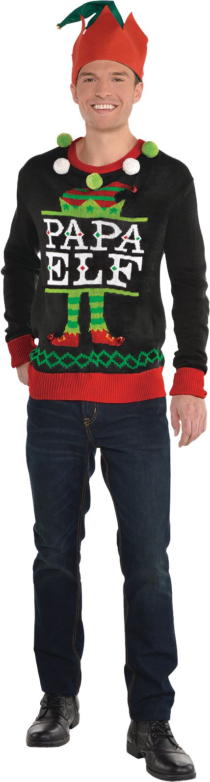 PAPA ELF FMLY UGLY A