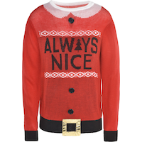 Affreux chandail pour adulte Always Nice Front_Flat