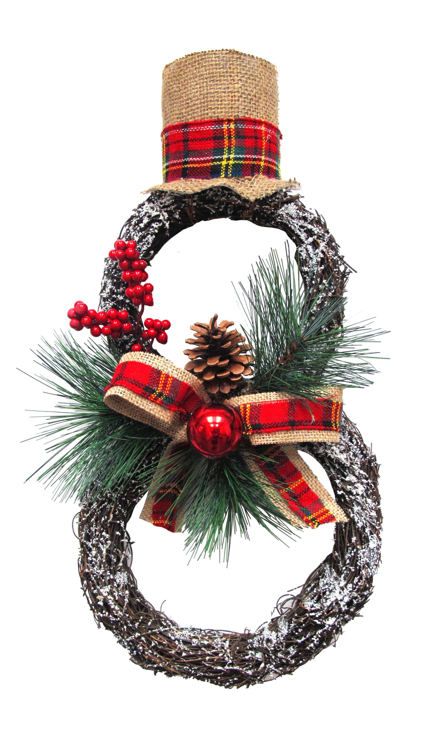 Twig Snowman Wreath Front_Flat