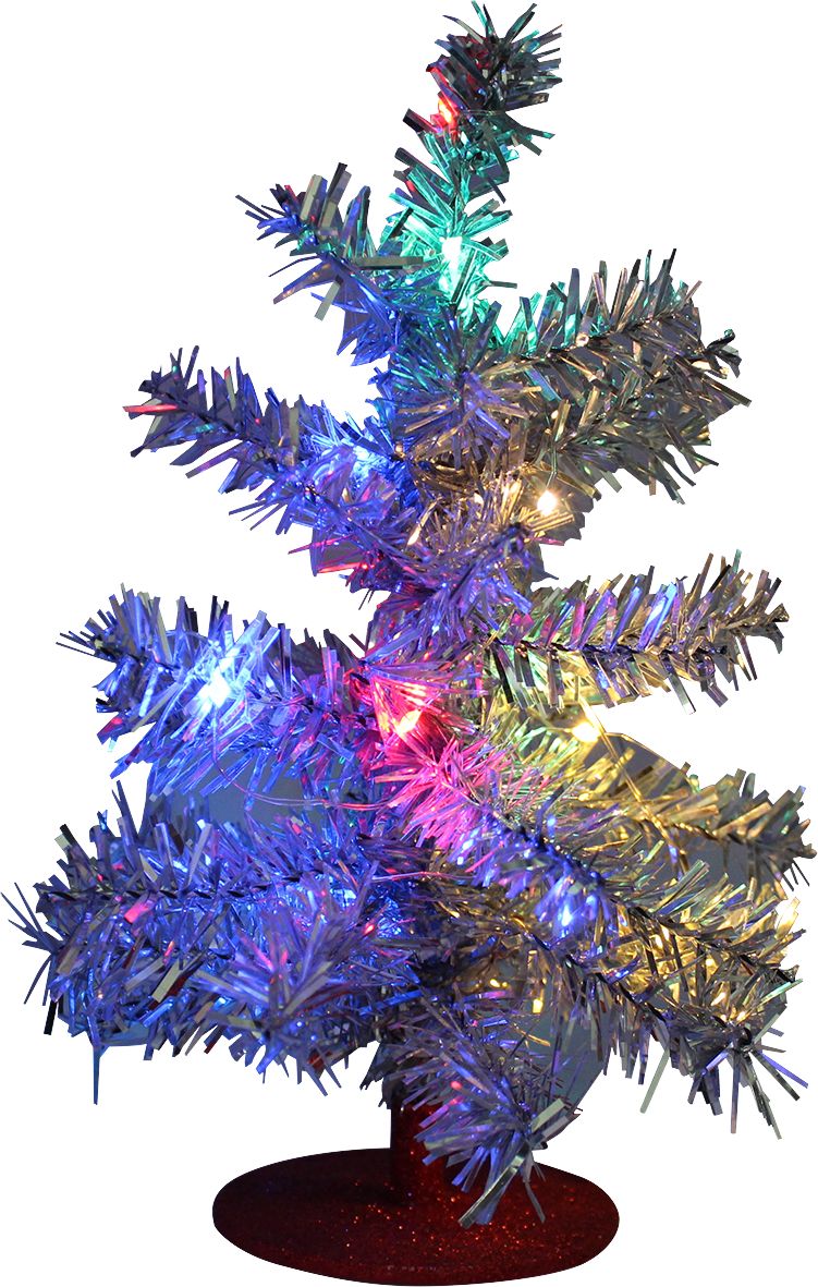 Light-Up Mini LED Christmas Tree Front_Elevated