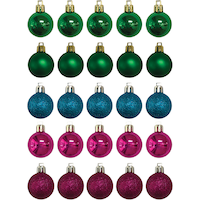 Décorations aux tons de joyau, paq. 25 Front_Flat