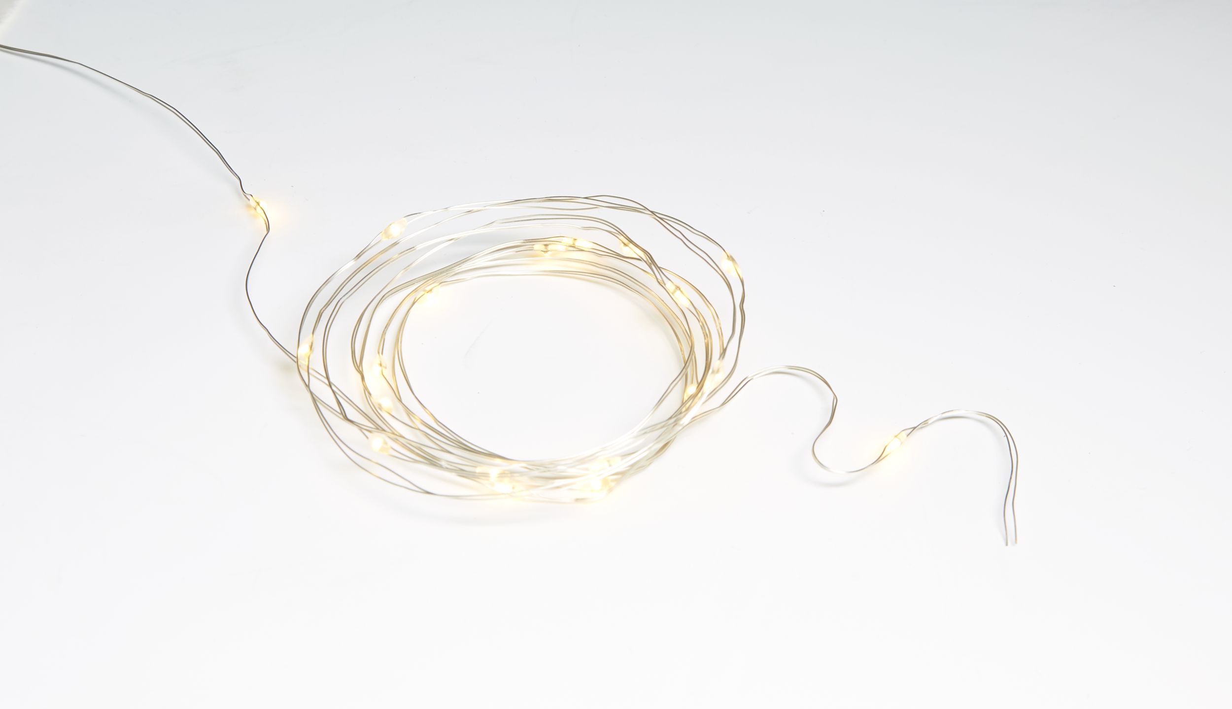 Copper Wire Warm White LED String Lights Composite_or_Mixed