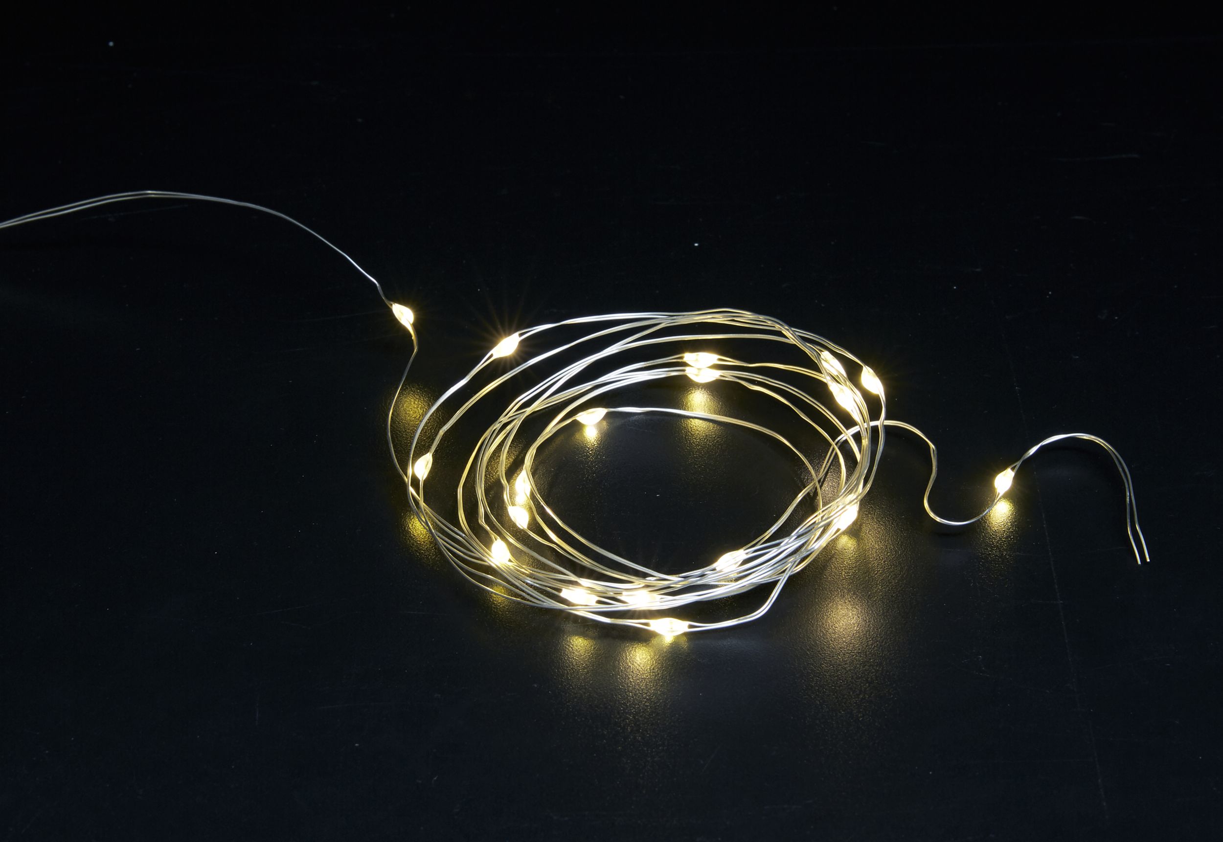 Copper Wire Warm White LED String Lights Composite_or_Mixed