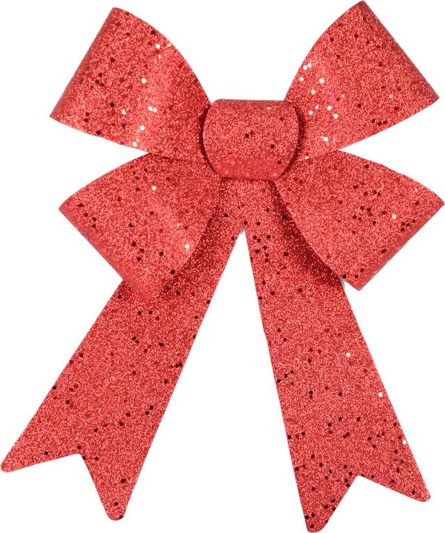 Boucle rouge scintillante Overhead_Flat