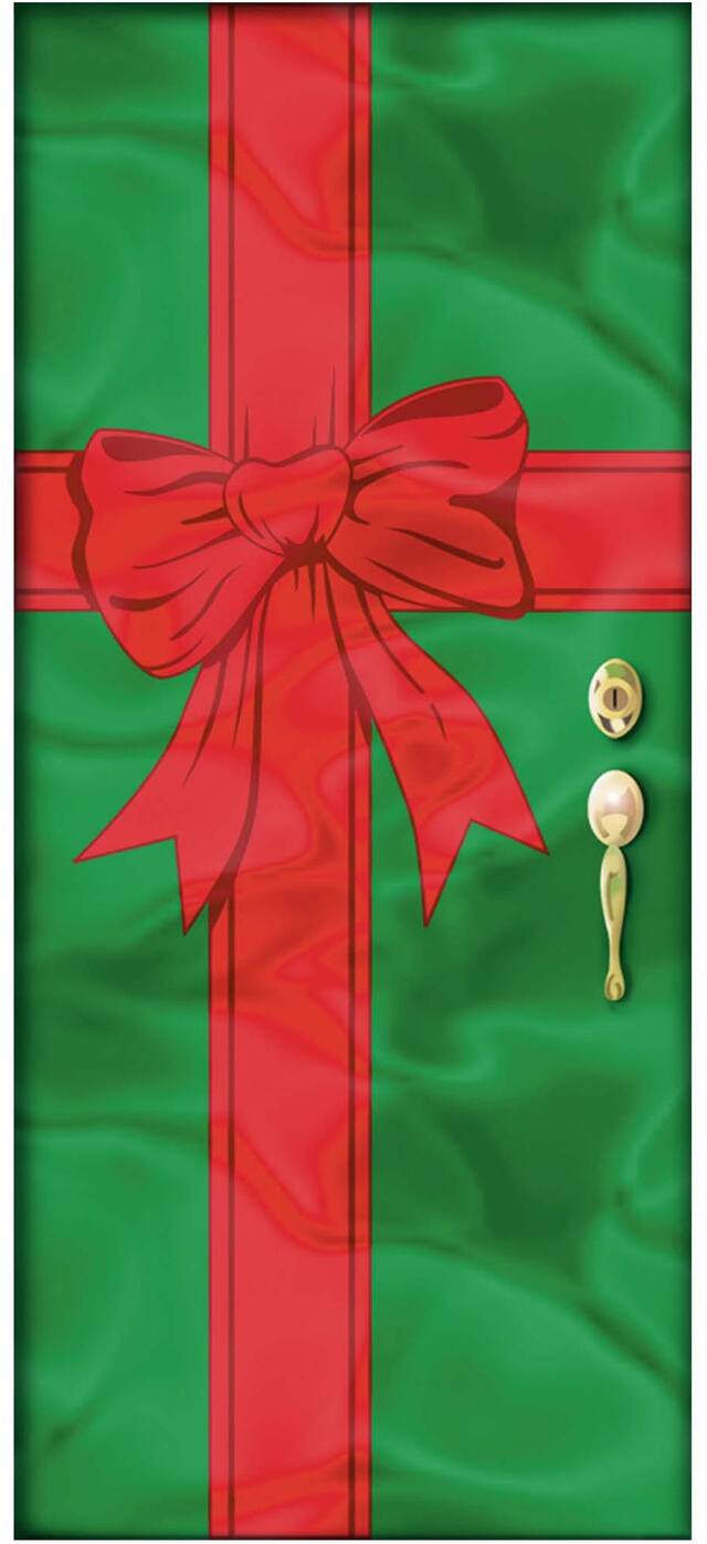 Christmas Gift Door Decoration Front_Flat