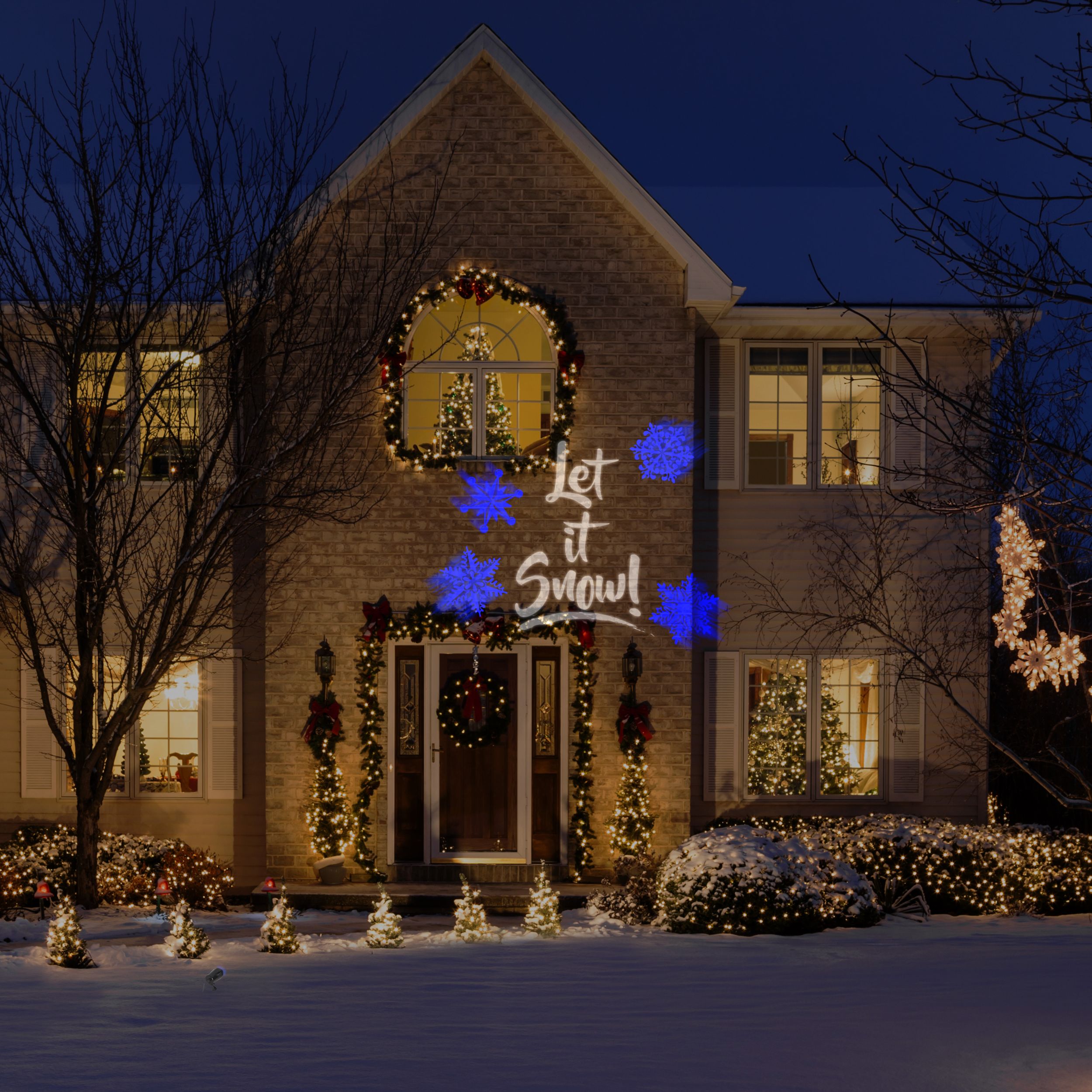 Let It Snow Projector Front_Flat