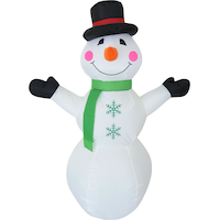 Bonhomme de neige gonflable Front_Flat