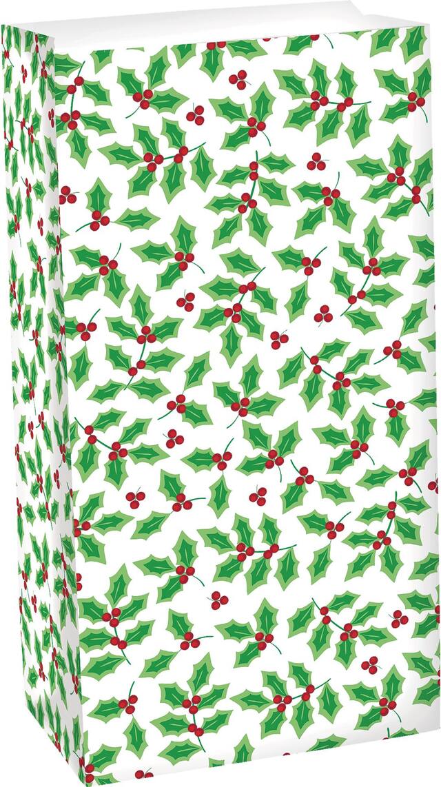 Holly Paper Favour Bag Front_Angled_Right