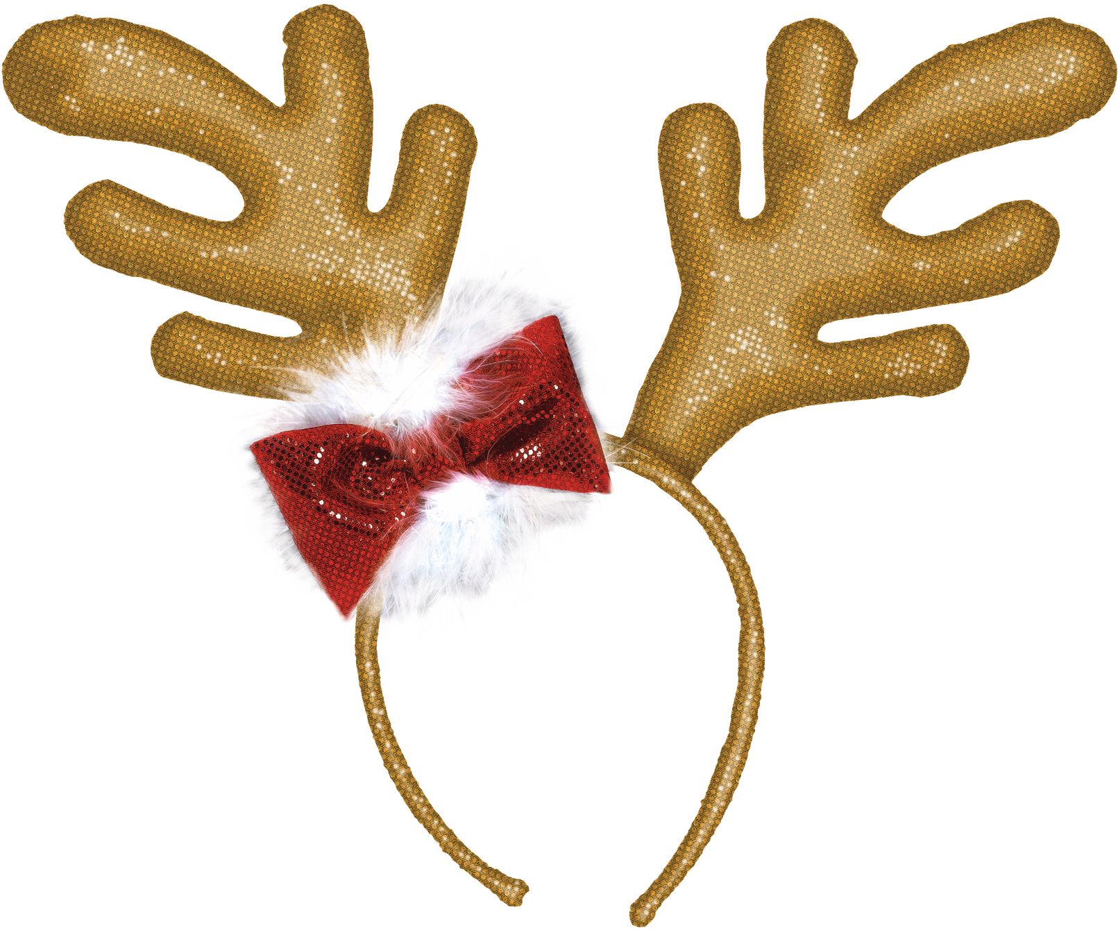 Glitter 2024 antlers headband