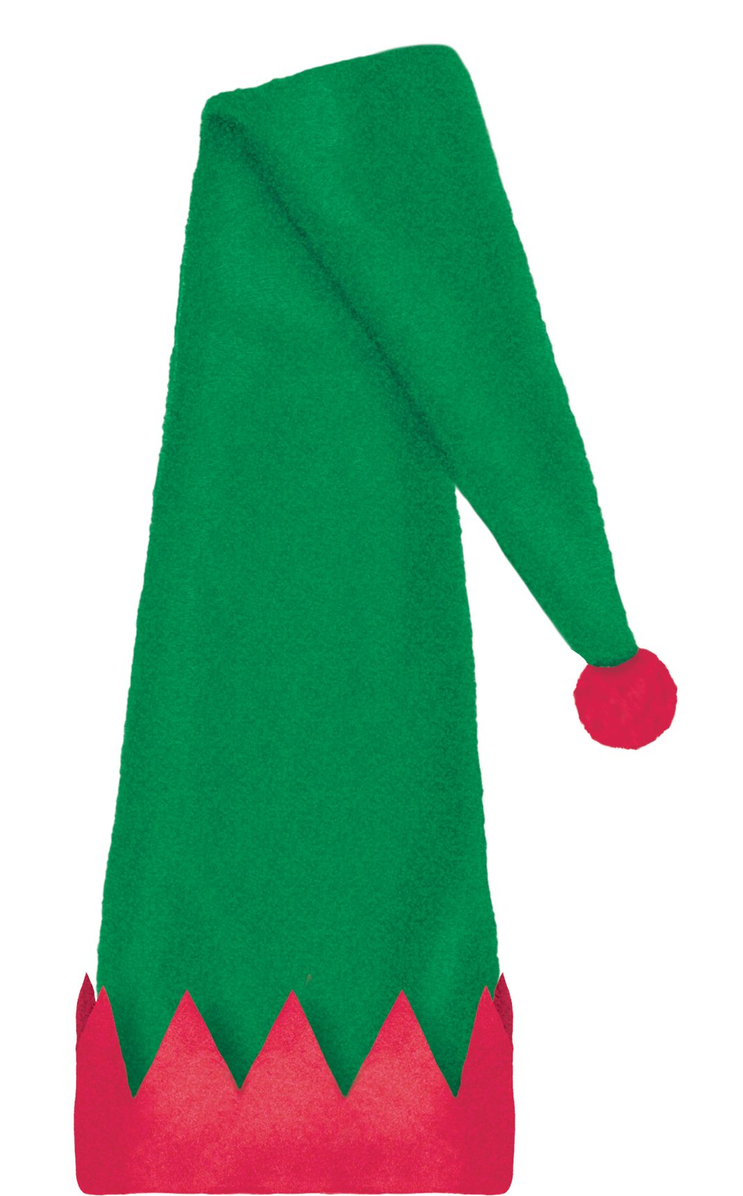 Long Elf Hat Front_Flat
