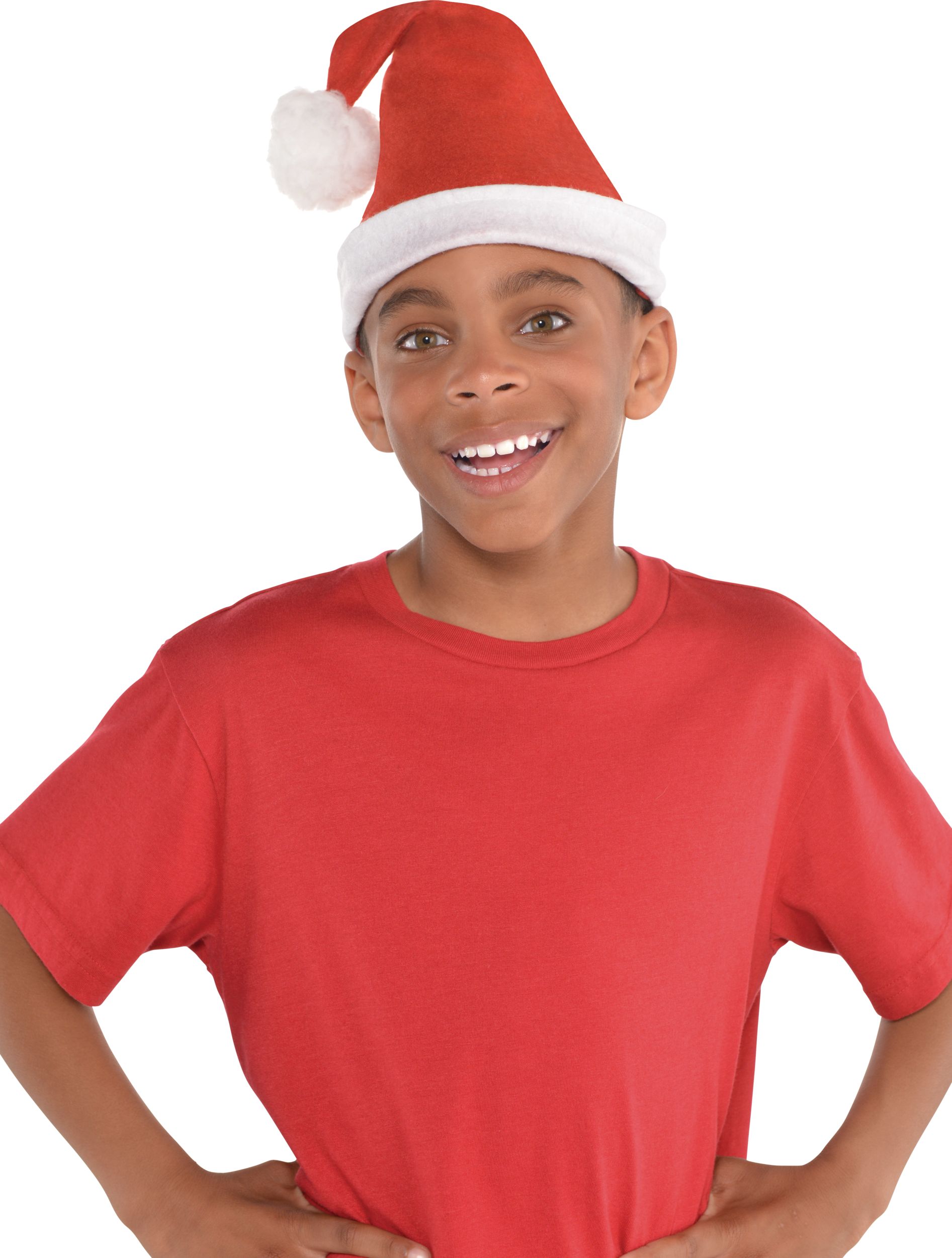 Cheap childrens santa deals hats