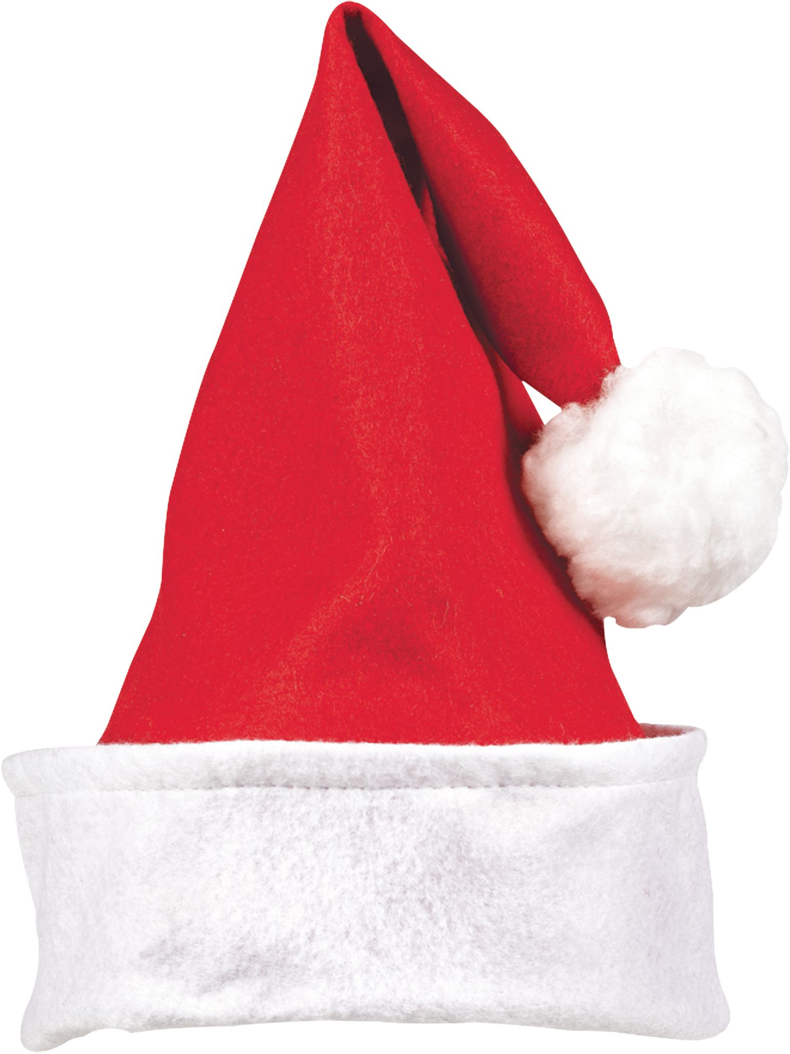 Kids' Red Felt Santa Hat, One Size Party City