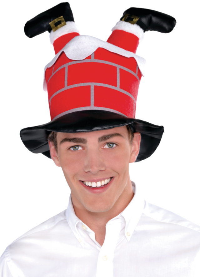 Santa Chimney Hat Party City