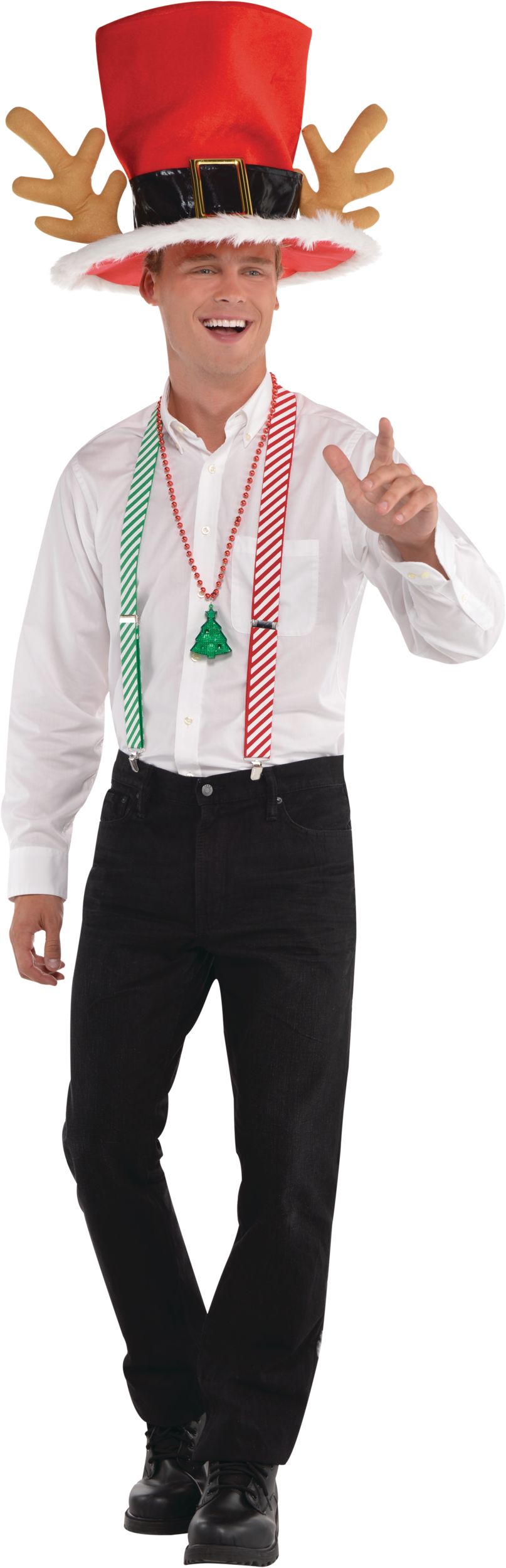 Giant Santa Top Hat Front_Angled_Left