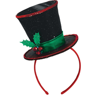 Diva Christmas Headband Front_Elevated