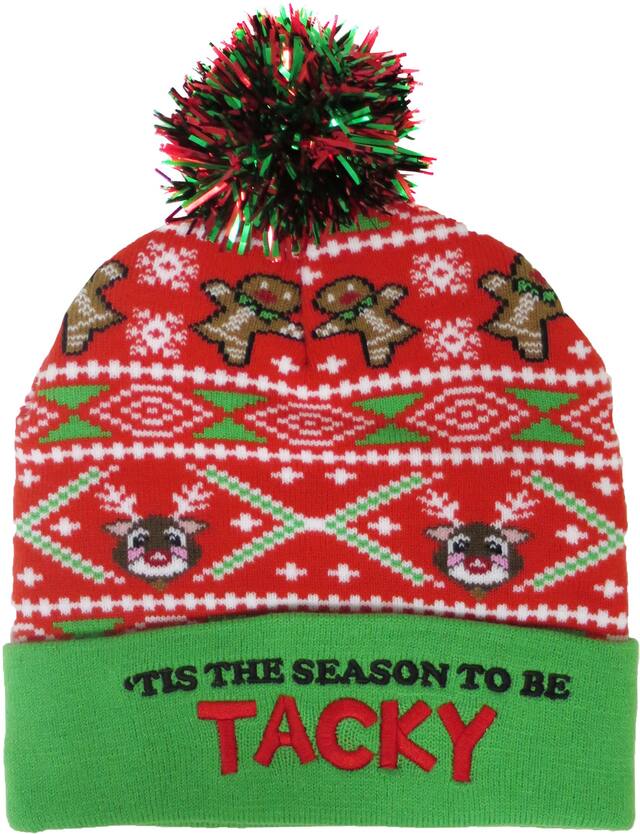 Tuque, Tacky Christmas Front_Flat