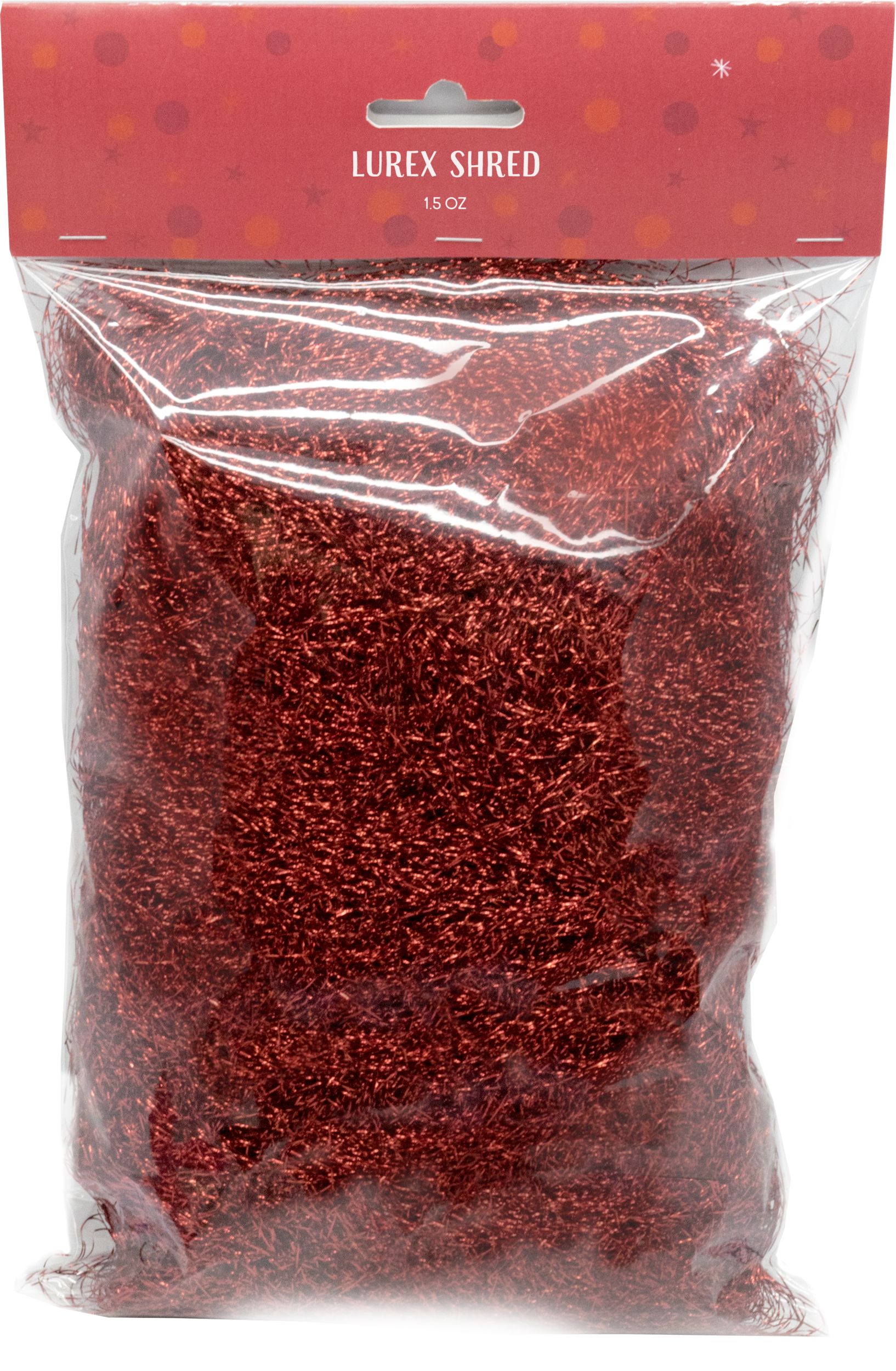 RED LUREX SHRED