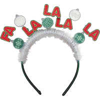 Glitter Christmas Headband Front_Flat