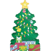Giant Christmas Tree Pinata Front_Flat