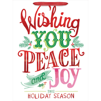 Sac-cadeau Paix et joie Front_Flat