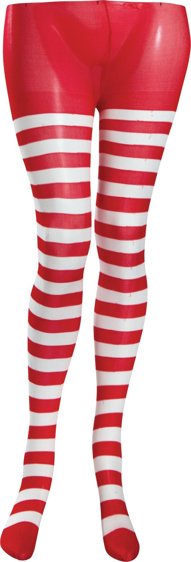 Collants à motifs de canne en bonbon pour enfant Front_Elevated