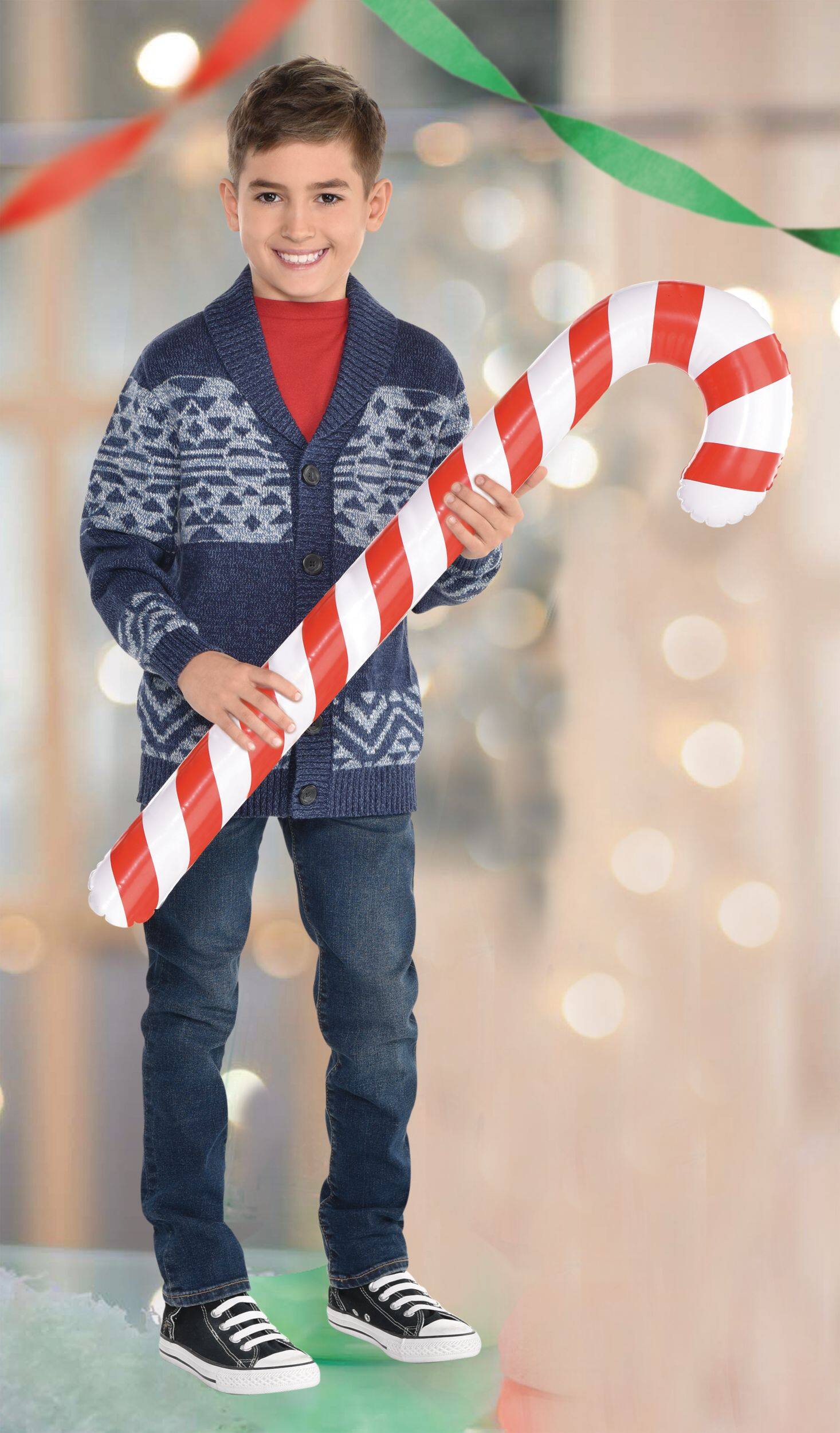 Inflatable Candy Cane Front_Flat