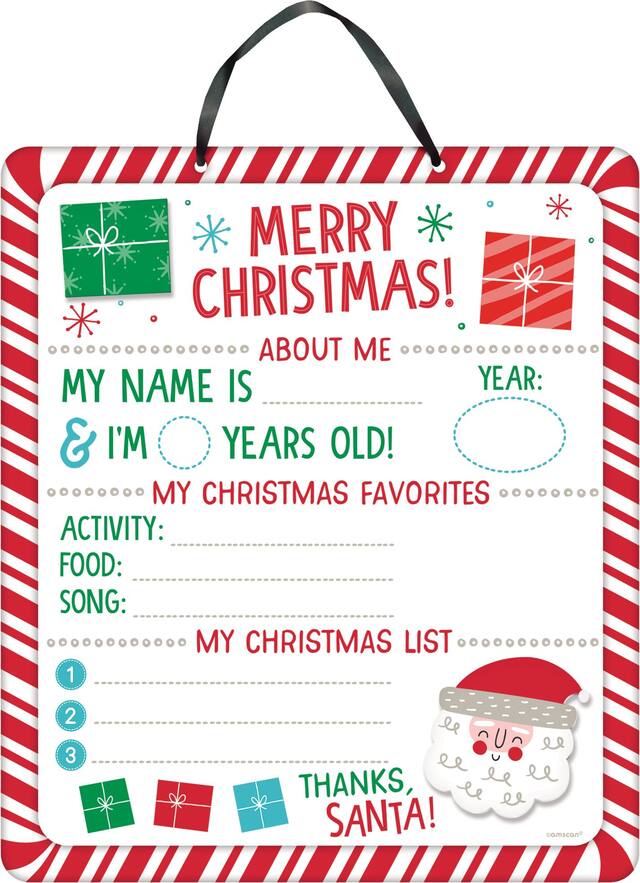 Christmas Wishes Photo Prop Front_Flat