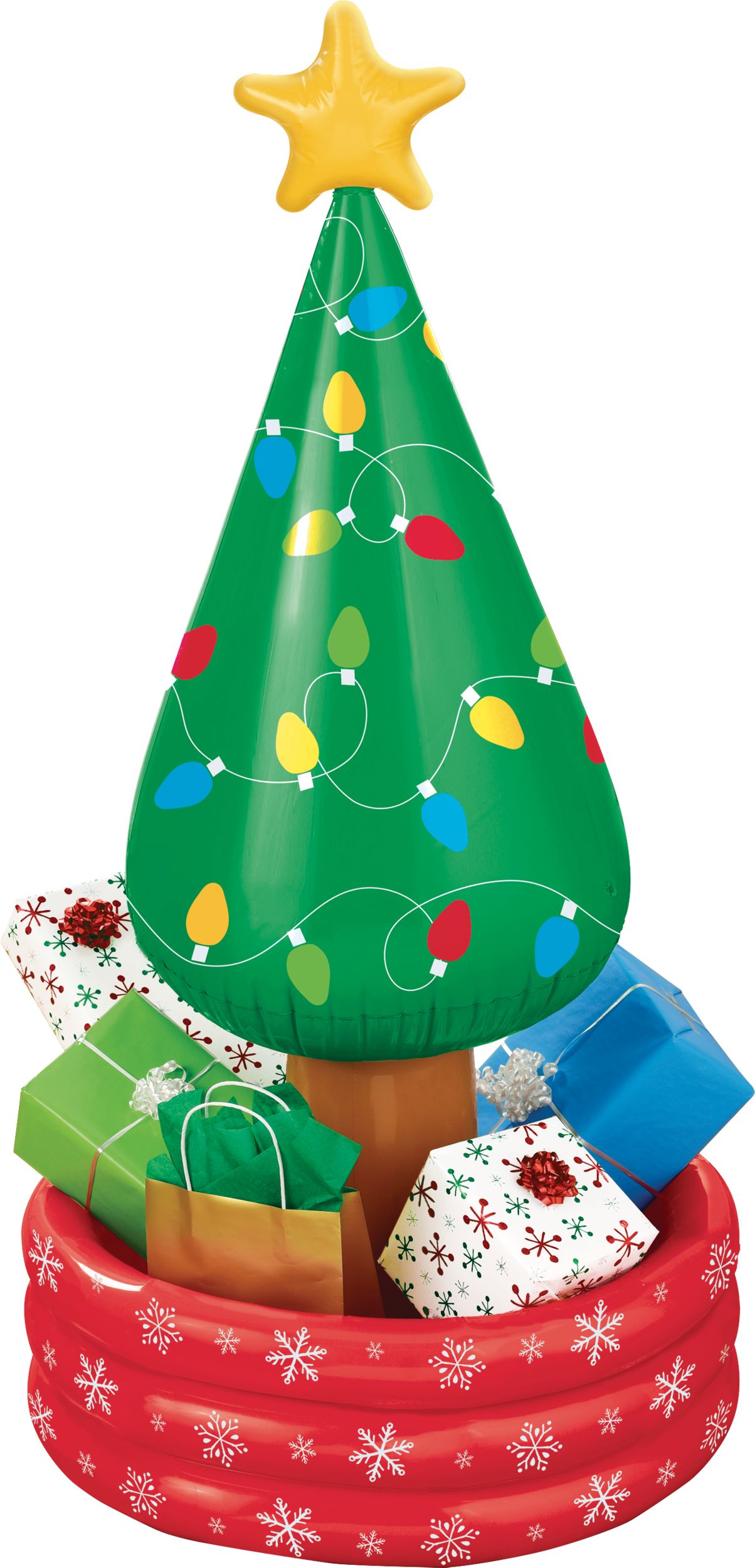 Inflatable Christmas Tree Front_Elevated