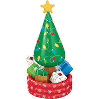 Arbre de Noël gonflable Front_Flat