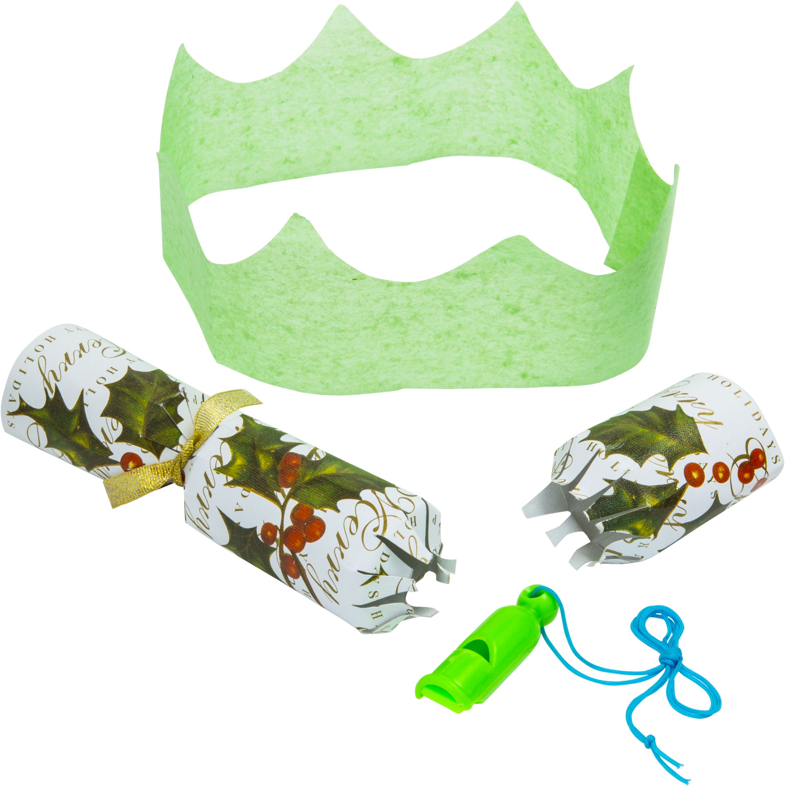 Holly Christmas Crackers, 8-pk Composite_or_Mixed