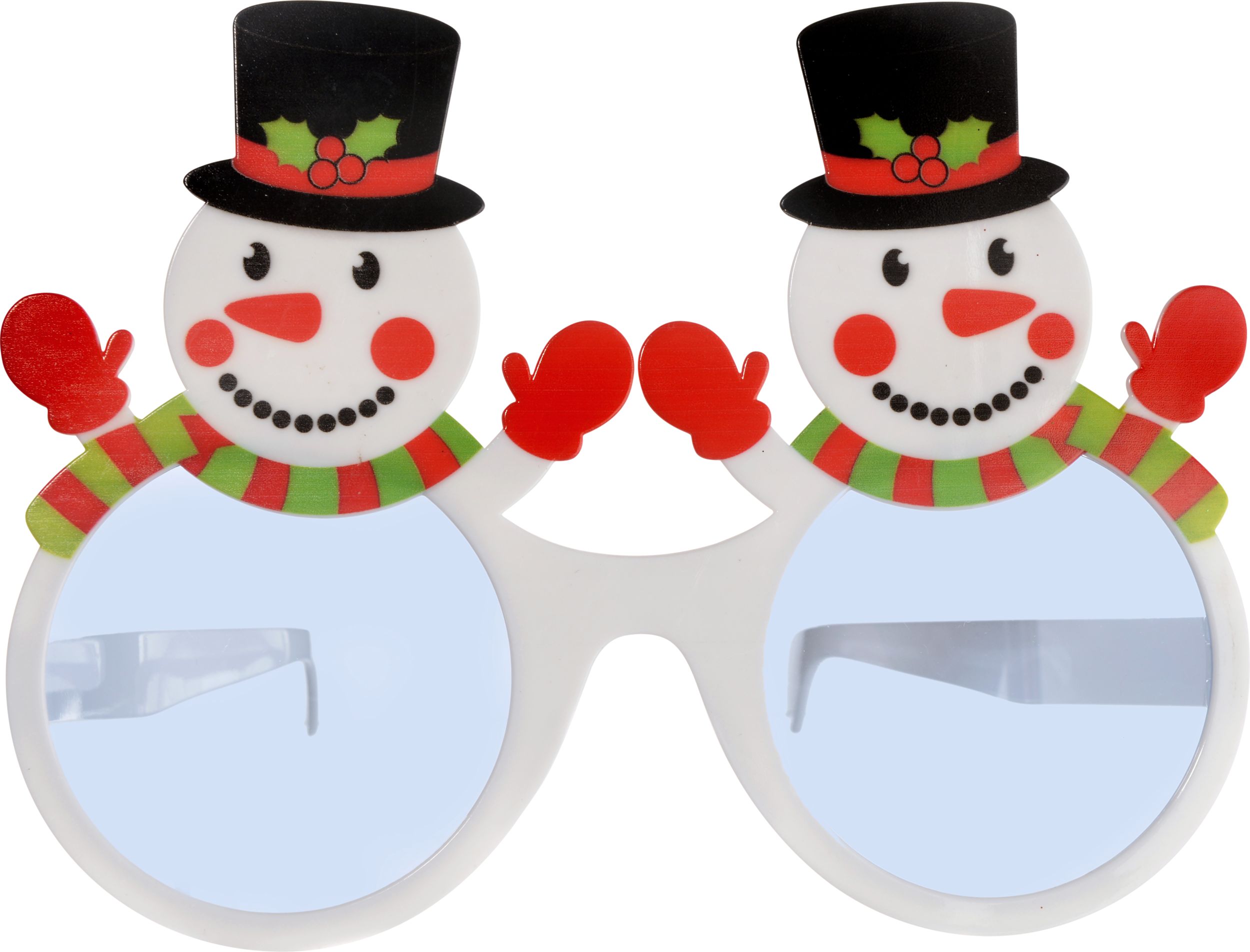 Lunettes de soleil bonhomme de neige Front_Flat