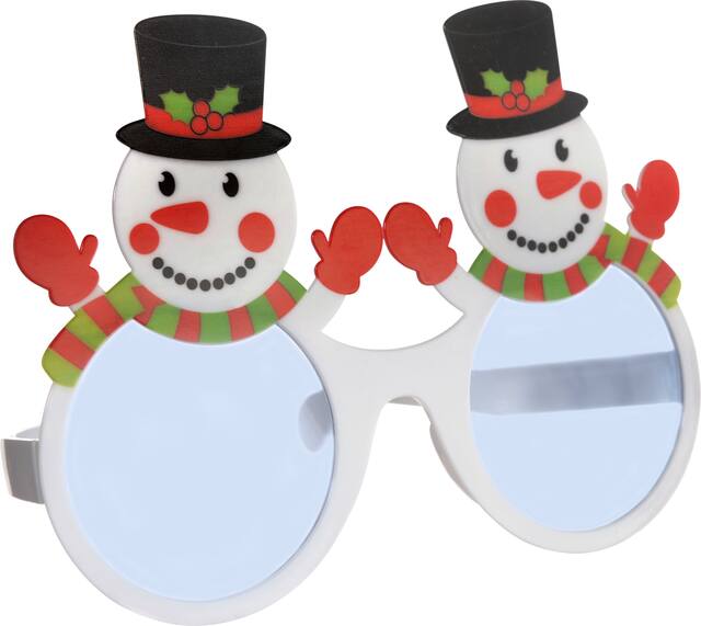 Snowman Sunglasses Front_Angled_Right
