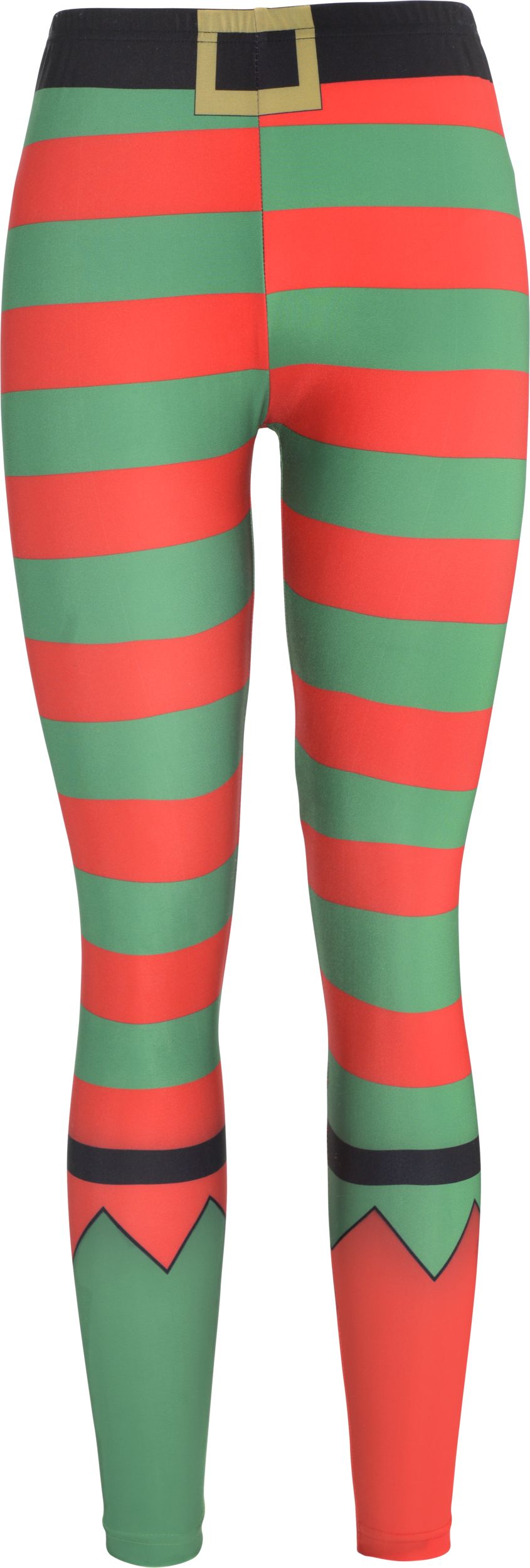 Elf Adult Leggings Front_Flat