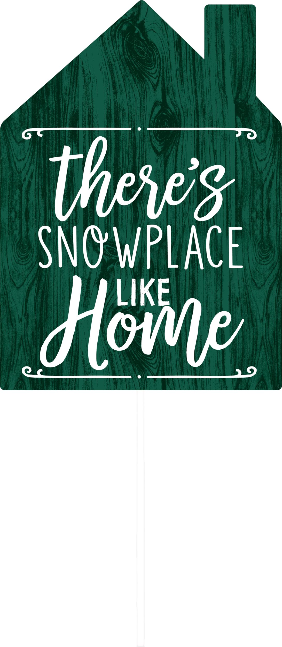 Cozy Christmas Scene Setter with Photo Booth Props Front_Flat