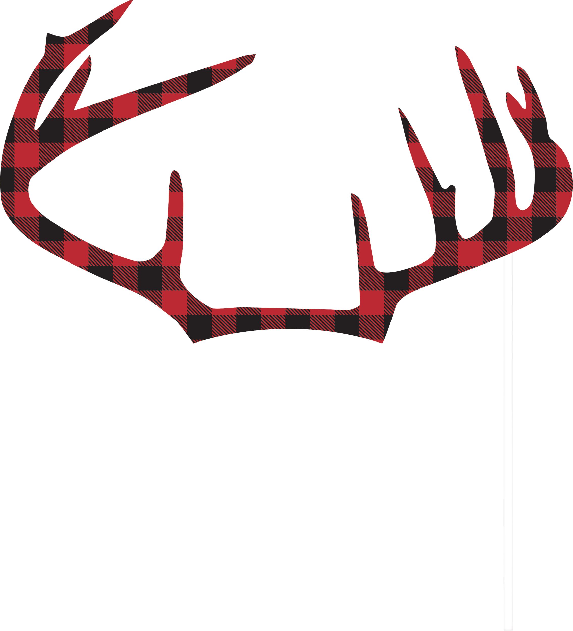 Cozy Christmas Scene Setter with Photo Booth Props Front_Flat