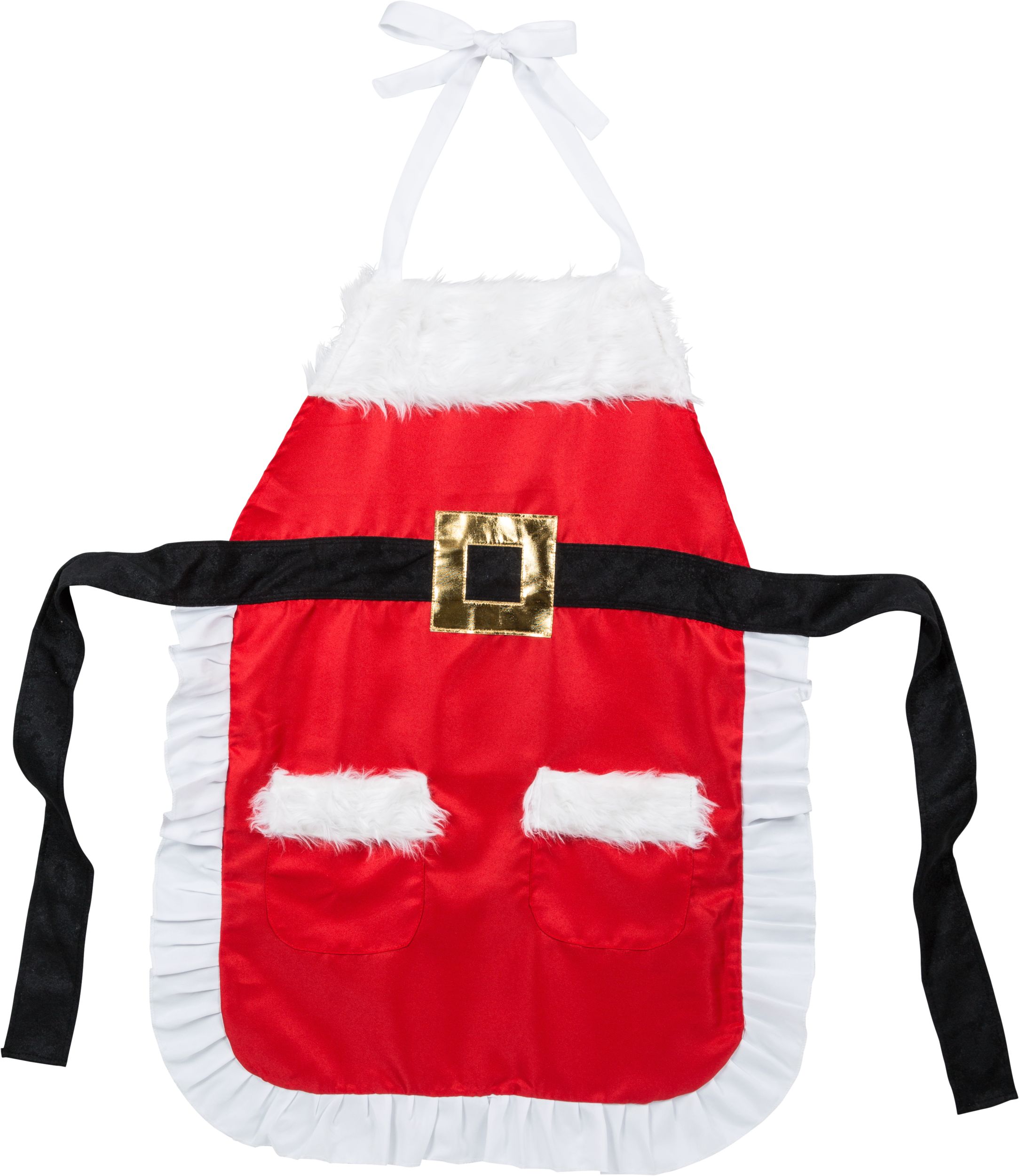 Santa Apron Front_Flat