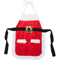 Santa Apron Front_Flat