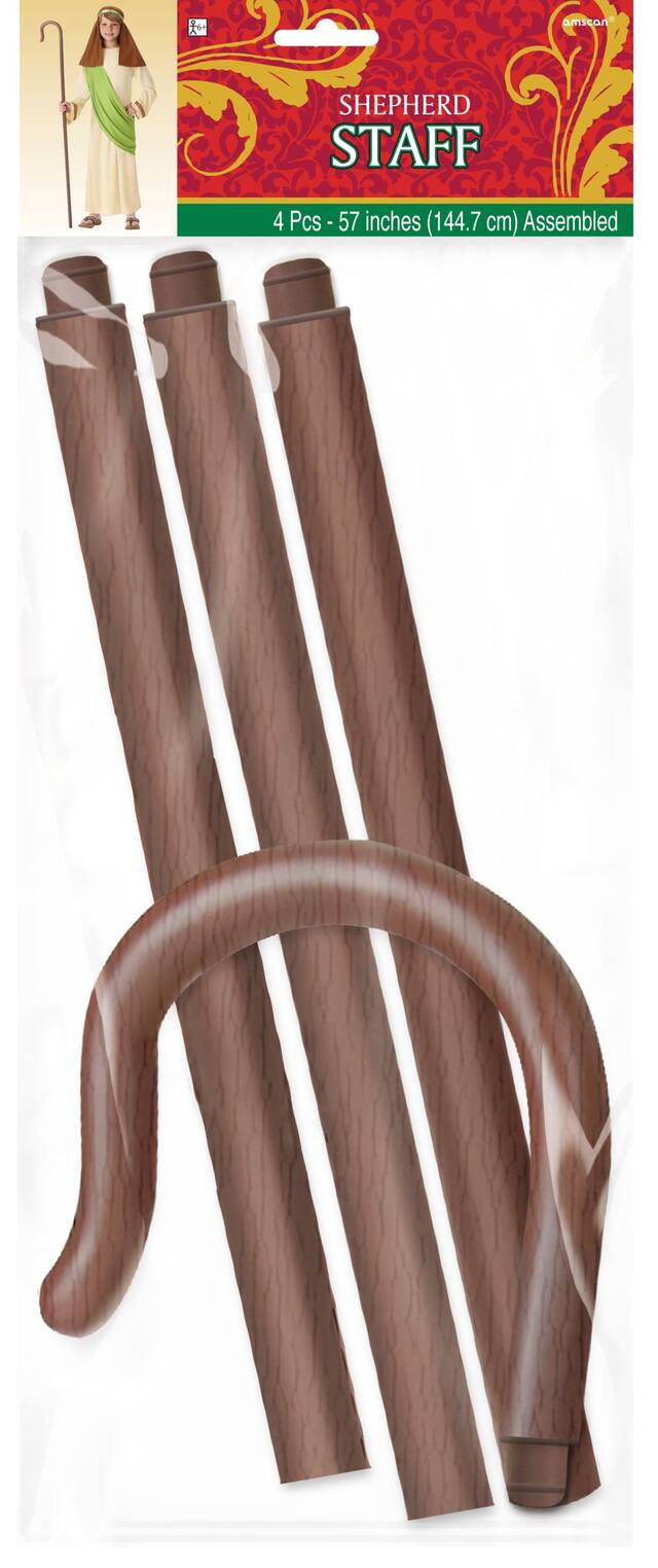 Brown Shepherd Staff Front_Flat