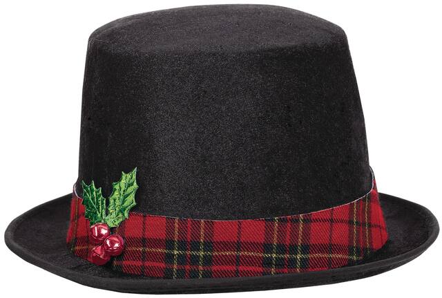Snowman Top Hat Front_Flat