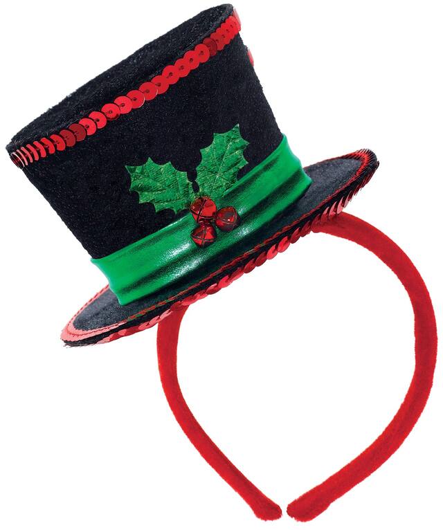 Fashion Diva Christmas Headband Front_Flat