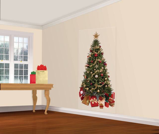 Christmas Tree Scene Setter Add On Front_Angled_Left