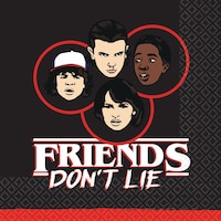 Serviettes de table Stranger Things, paq. 16 Overhead_Flat