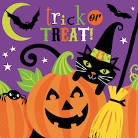 Serviettes de table, bande de sorcières, paq. 36 Front_Flat