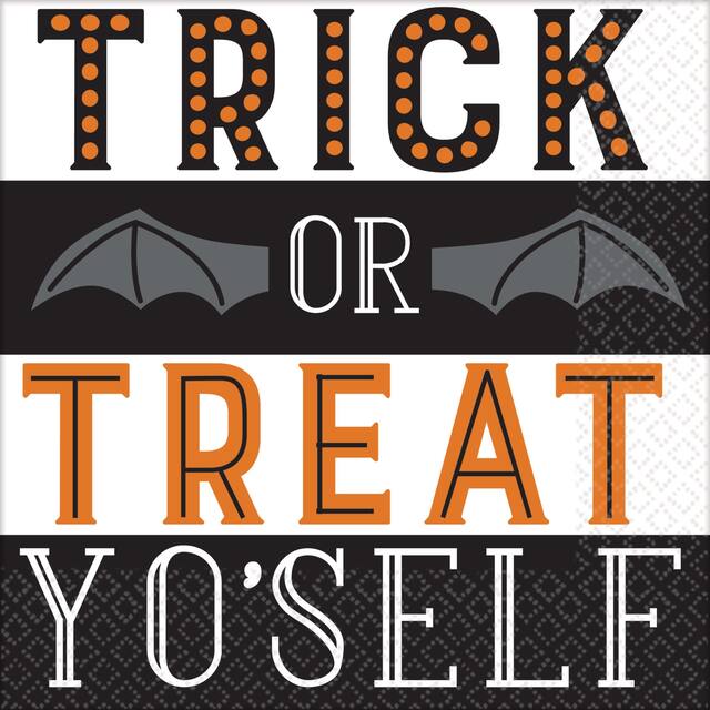 Serviettes de table Hallows' Eve, paq. 36 Overhead_Flat