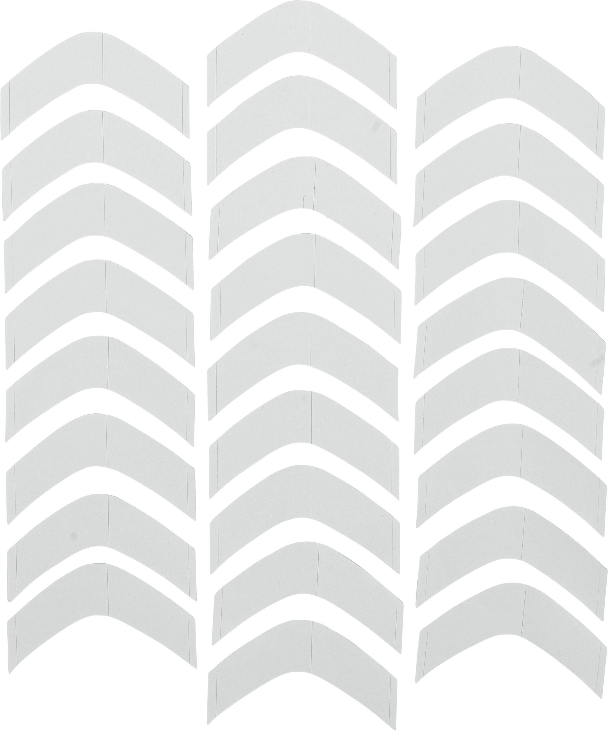 Ruban à perruque double face pour perruque, blanc, taille unique, paq. 25, accessoire de costume à porter pour l'Halloween Front_Flat